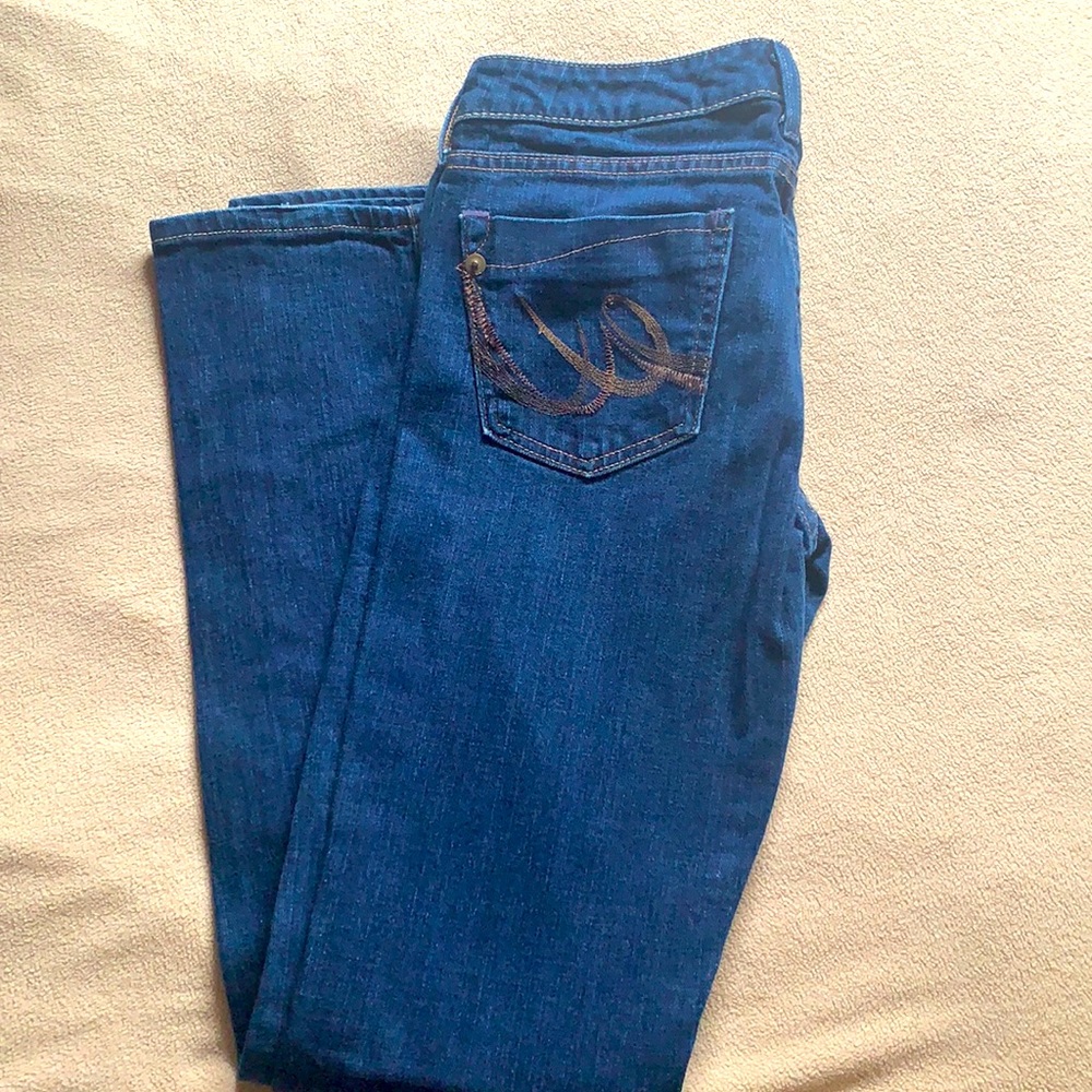 Women’s Express brand X2 sling leg denim S6 long